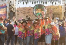 The boot-scooting festival