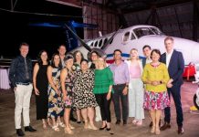 Toasting two milestones