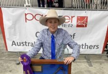 Young gun Braxton Bartlett secures third Australian whip-cracking title at Ekka 2025