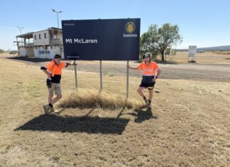 Brady and Buster hit the road for another harvest