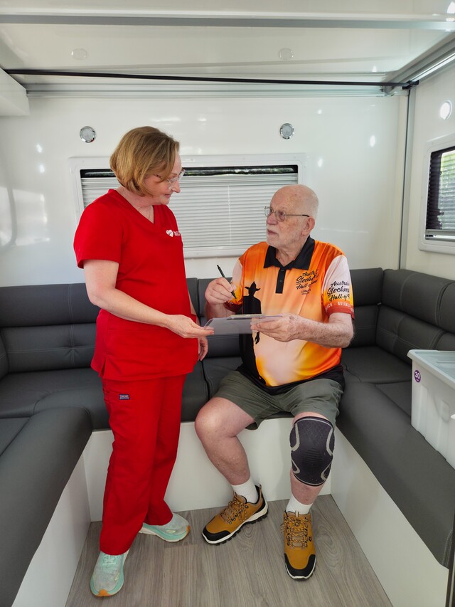 Mobile prostate cancer testing initiative rolls out across southern Queensland